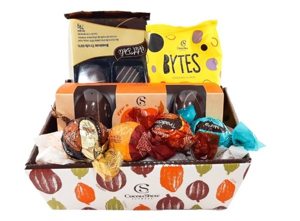 Cesta De 14 Chocolates Cacau Show Presente Datas Especiais
